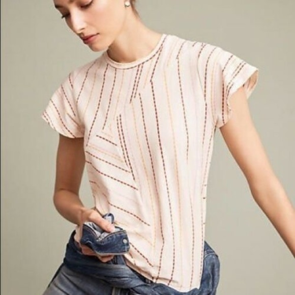 Anthropologie dolan Short Sleeve Top - Picture 3 of 4
